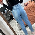 SheIn Blue distressed Jeans Photo 2