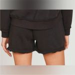 Vintage Havana  Black Burnout Soft Shorts Elastic Drawstring Size Small Photo 1