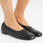 Stuart Weitzman  Gina Leather Flex Ballet Flats 6.5 Photo 0