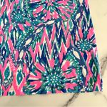 Lilly Pulitzer Bay shift dress Tiki Pink blue in Shake It Up Print coastal Sz M Photo 8