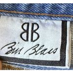 Bill Blass Vintage  Italy High Rise Mom Jeans Blue 100% Cotton Size 8 Photo 4