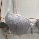 Massam Size Small White Lace Padded Underwire Bra. Made in Brazil. New with Tags Photo 1