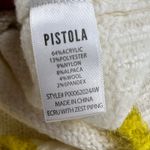 Pistola  Kiran V-Neck Sweater Vest Ecru/Zest Cream/Citron Yellow Boxy Fit Size L Photo 5