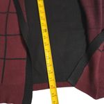 Nina Leonard  women's  Dress/Cardigan  in Deep Wine/Black Medium  NWT Photo 5