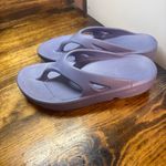OOFOS Blue Ooriginal Sandals Women Size 9/Men Size 7 Photo 1