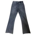 Dear John New  Gray Flare Wide Leg Jeans sz 25 Photo 2