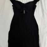 A'Gaci Black Bodycon Mini Dress Photo 0