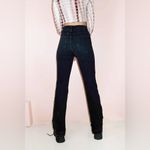 Revice Denim Revice Farrah High Rise Straight Leg Waistband Hem Denim Jeans Midnight Black 26 Photo 1