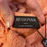MINKPINK NWT Geneva Textured Crop Top in Rose Size S Boho Photo 1