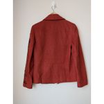 Burnt Orange Sequin Sleeve Women's Blazer Western Size 8 NWOT Photo 5