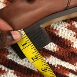 VTG Brown Leather woven Fisherman Pilgrim Sandals Maryjane loafers flats shoes #peasant #cottagecore #western #boho, #indie vintage Size 9 Photo 6