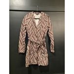 Veronica Beard  Georgia Belted long sleeve 100% cotton Mini Shirt Dress Size 2 Photo 1