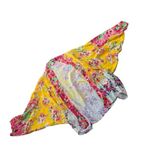 Anthropologie Akemi + Kin womens one size floral top caridgan dalman yellow anthro cute beach Photo 1