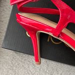 Shoedazzle NWT Shoe Dazzle Salsa Red Florentina Slingback Pump (USW8.5) Photo 5