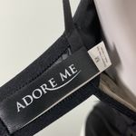 Adore Me  black dotted bustier with clips medium Photo 5