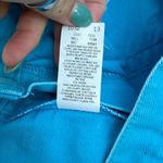 Vintage 90s Gitano High Rise Teal Turquoise Blue Mom Jean Shorts Photo 3