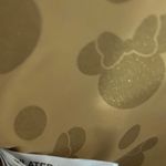 Disney Loungefly Collectible Gold Sparkles With Minnie Ears & Gold Bow&Hardware Photo 2