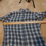 Madewell  Size Small Cotton Flannel Thick Winter Fall Long Sleeve Button Up Green Photo 9