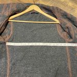 prAna  Alberta Reversible Open Front Cardigan Brown/Black Wool Blend Womens Small Photo 3