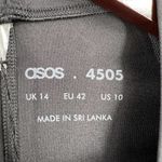 ASOS 4505 Black Long Sleeve Activewear Top Size 10 New Photo 3