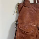 Fossil  Brown Leather shoulder crossbody bag purse Photo 2