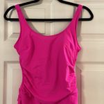 EOMENIE Vibrant Pink Ruched Swimsuit size S brand new see all photos Photo 1