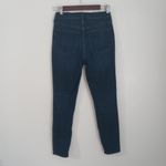 J.Crew 9" 27x28 Toothpick 27 Button Fly Indigo Blue Jeans Denim Photo 2