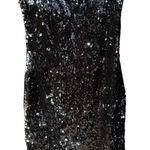 Frederick's of Hollywood Black Sequin dress. Small Photo 4