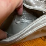 NY and Company Silver Faux Leather Clutch Wristlet Evening Bag Photo 4