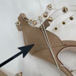 Jessica Simpson  Pumps Size 5.5 Wavery Clear Studded Wavery Pointed Toe Stiletto Photo 1