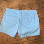 J.Crew pale blue size 6 flat front vacationcore 6 chino shorts Photo 2