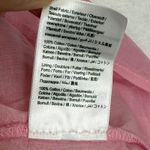 Farm Rio for Anthropologie Floral Print Ruffle Mini Dress Womens XL Pink Photo 9