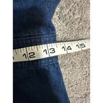 Lulus Women's Sleeveless Blue Denim Button Photo 6