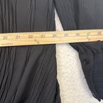 Pretty Little Thing ‎ Dress Black Textured Gathered Long Sleeve Maxi Shirt Plus 20 Photo 6