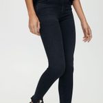 AGOLDE  Sophie black chewed hem skinny jeans Photo 1
