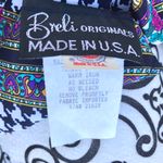 Vintage 80s 90s Breli Originals Striped Floral Houndstooth Secretary Dress Multi Size 14 Photo 2