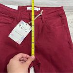 Cello NWT Red Skinny Jeans Shark Bite Frayed Hem Photo 8