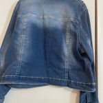 Cato  Blue Denim Jacket with Embroidery Photo 1
