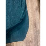 Cachet Vintage Shiny Emerald Nightgown and Robe Set Large No Belt Green Photo 8