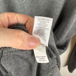 J Jill Pure Jill Luxe Tencel Knit Mini Dress Small Gray Long Sleeve Minimalist Photo 6