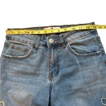 Flying Angel Y2K Baggy Bow Embroidered Jeans, Sz 5/27 Blue Photo 10