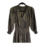 Rails  Zana Olive Mixed Animal Print Mini Dress - Size S - Olive‎ Green Photo 3
