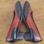 Bruno Magli Italian Made Two Tone Leather Spectator Brogue Heels Size EU 37.5B Black Photo 5