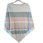 Barefoot Dreams  Ocean Breeze Poncho Pink Stripe One Size‎ BDWCU1966 Photo 2