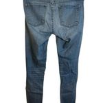 Vervet Flying Monkey Medium Wash Rainbow Stitch Skinny Jeans Photo 1