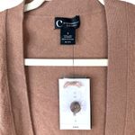 C by Bloomingdales NWT Sesame Grandmother Cashmere V Photo 4