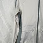 Alo Yoga Alo Sport Contour White Running Track Jacket Size S Photo 5