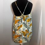 Rip Curl  Tropic Sol Cover Up Dress Floral Spaghetti Strap Dress Size Medium Photo 6