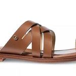 Michael Kors Nora Toe Ring Leather Sandals Photo 1