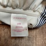 Xhilaration  Lace-Up Back Bikini Top Blue Striped Photo 2